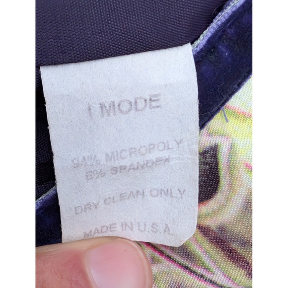 BOHO CHIC Tattoo Floral Lace Up Blazer Jacket Women Size 6 - Picture 12 of 16